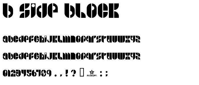 B SIDE BLOCK police